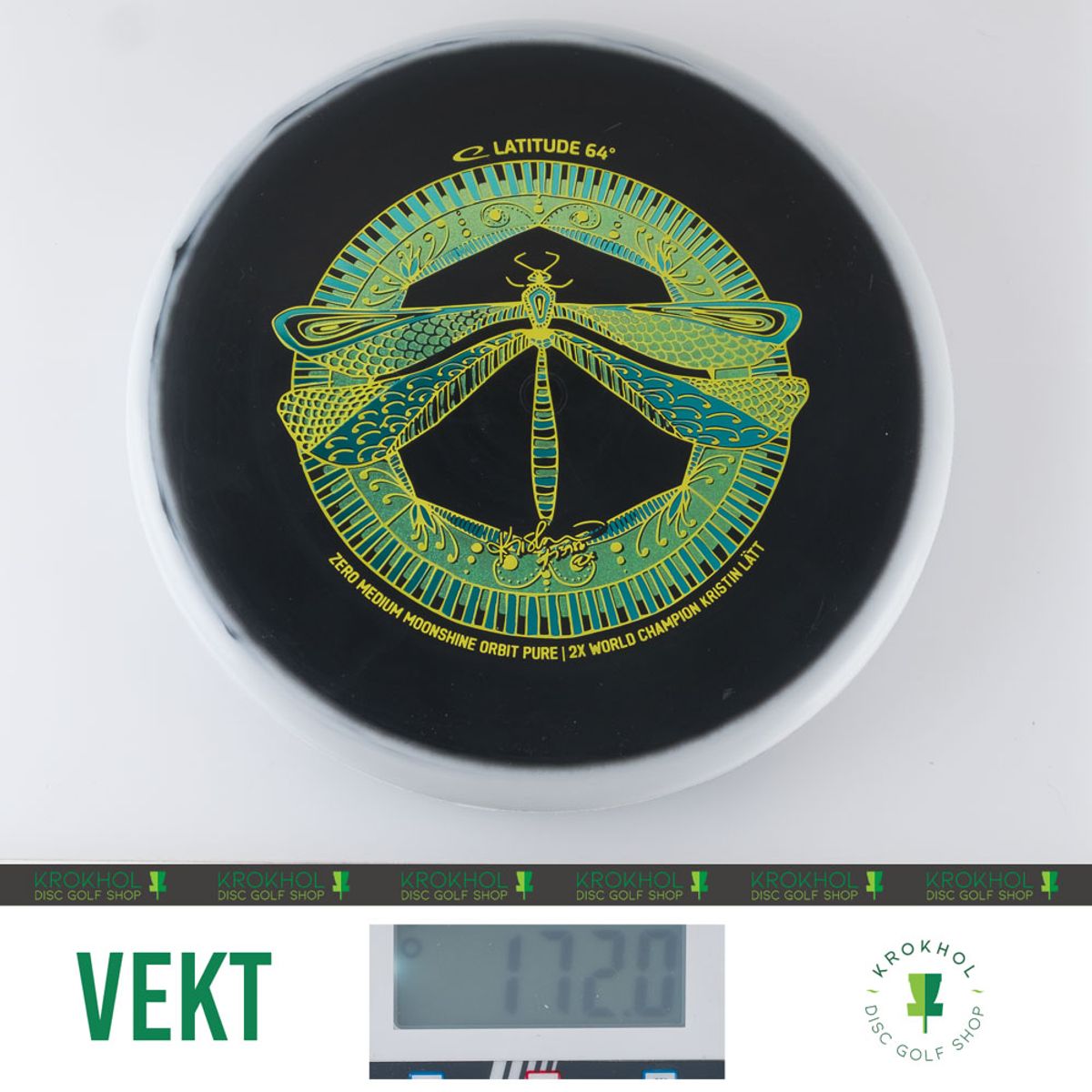 Zero Moonshine Orbit Pure - Putter | Krokhol DGS - Krokhol Disc
