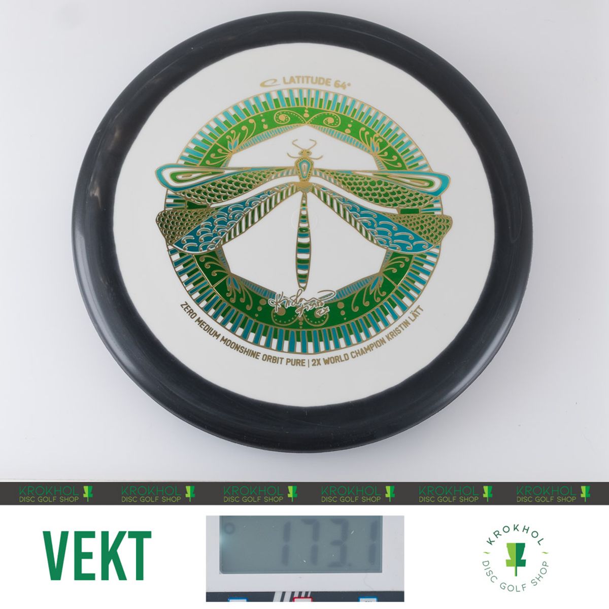 Zero Moonshine Orbit Pure - Putter | Krokhol DGS - Krokhol Disc