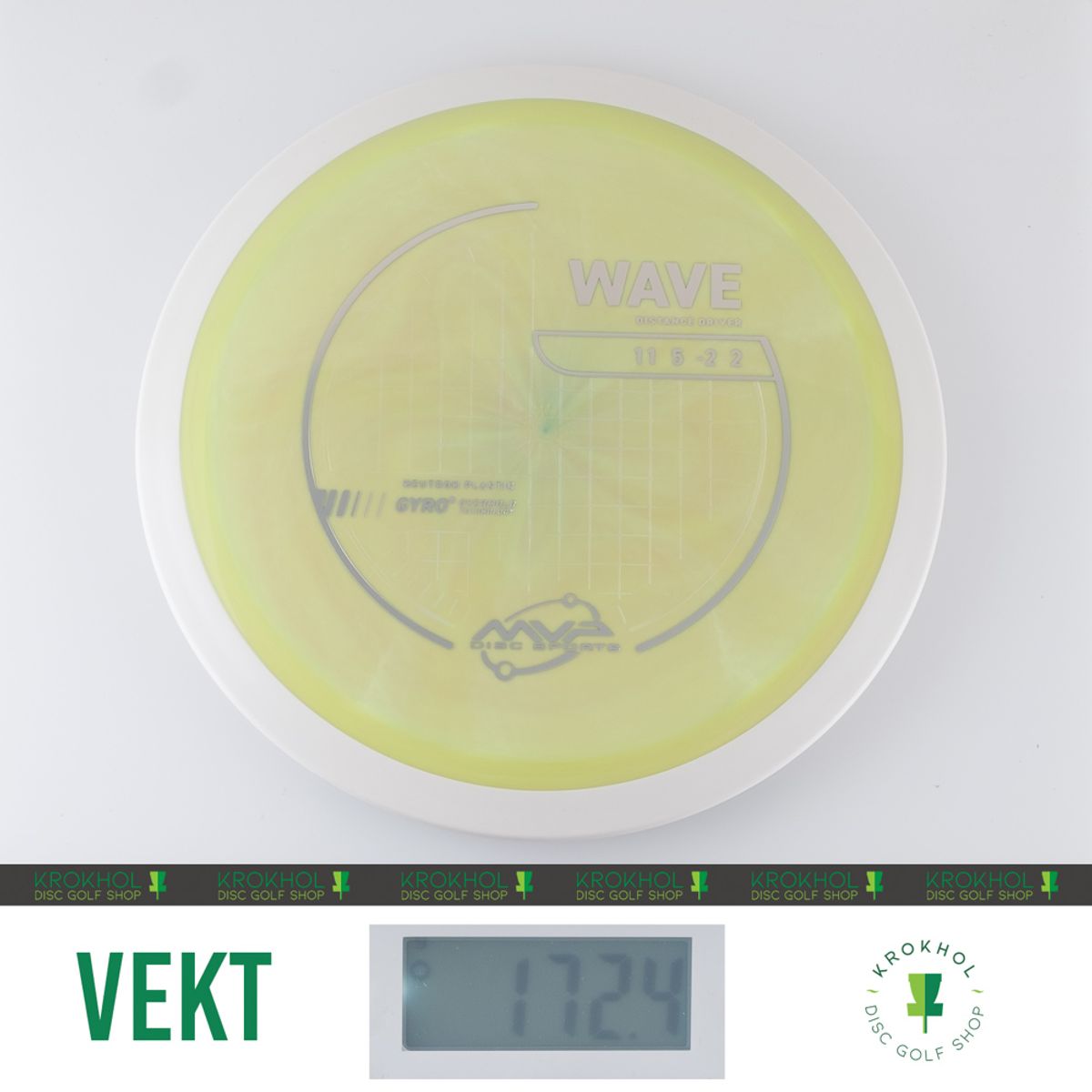 MVP Neutron Wave - Distance driver | Krokhol DGS - Krokhol Disc