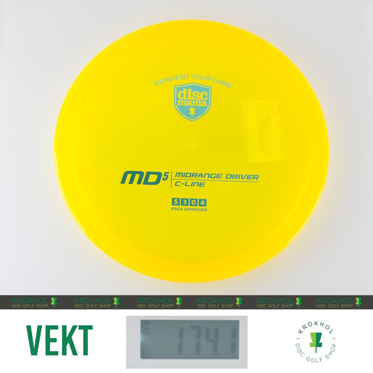 Discmania C-Line MD5 Overstable Midrange | Krokhol DGS - Krokhol