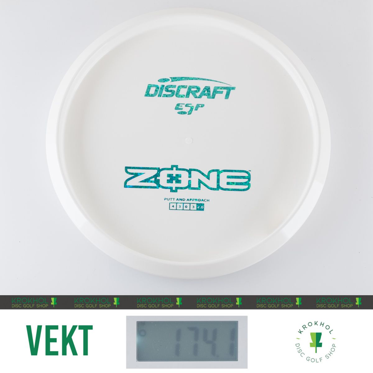 ESP Zone - Solid White Bottom Stamp