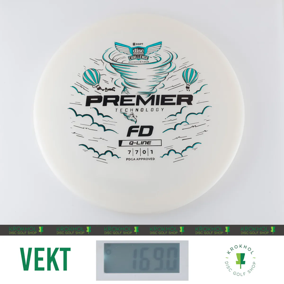 Q-Line Premier FD - Discmania Challenge Fundraiser
