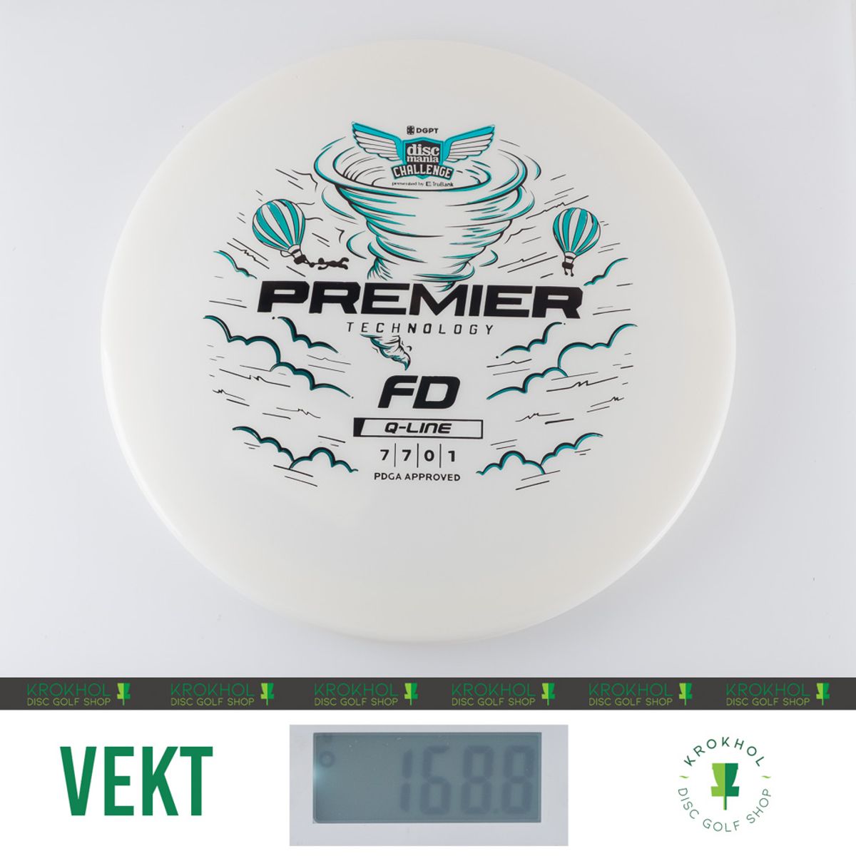 Q-Line Premier FD - Discmania Challenge Fundraiser