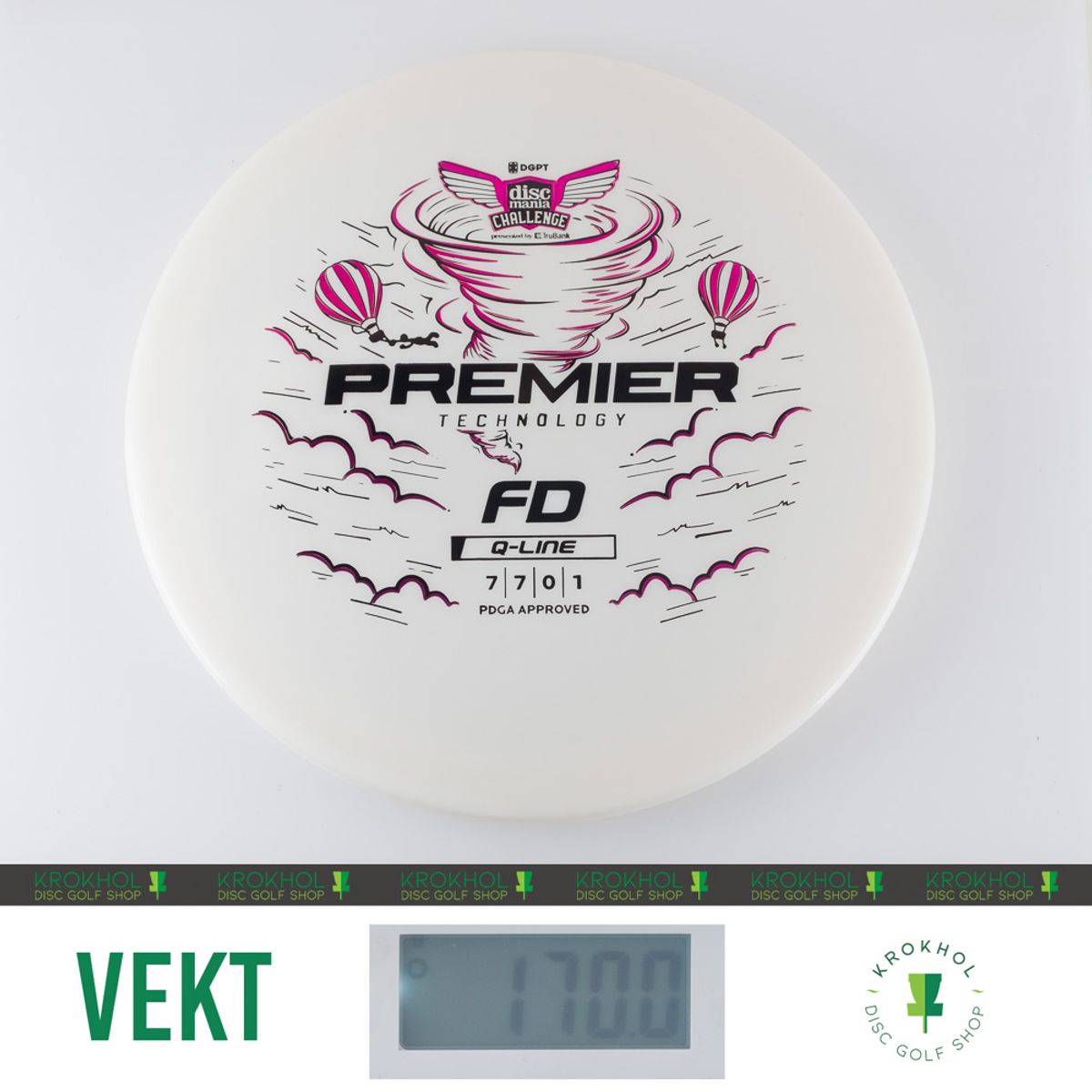 Q-Line Premier FD - Discmania Challenge Fundraiser