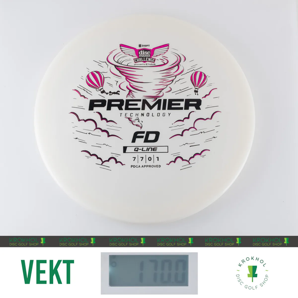 Q-Line Premier FD - Discmania Challenge Fundraiser