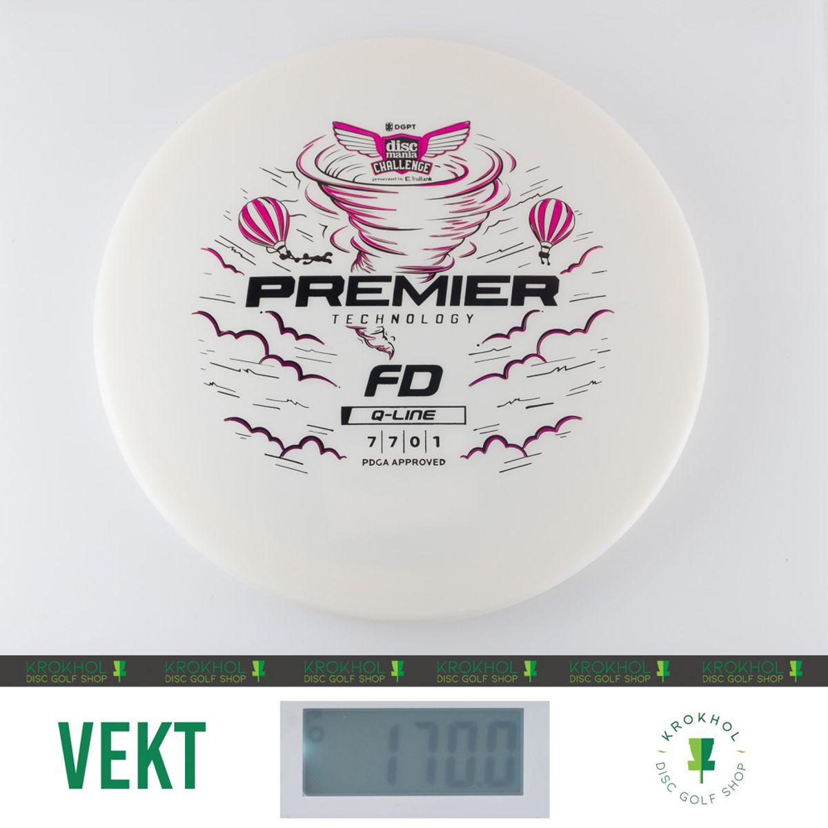 Q-Line Premier FD - Discmania Challenge Fundraiser