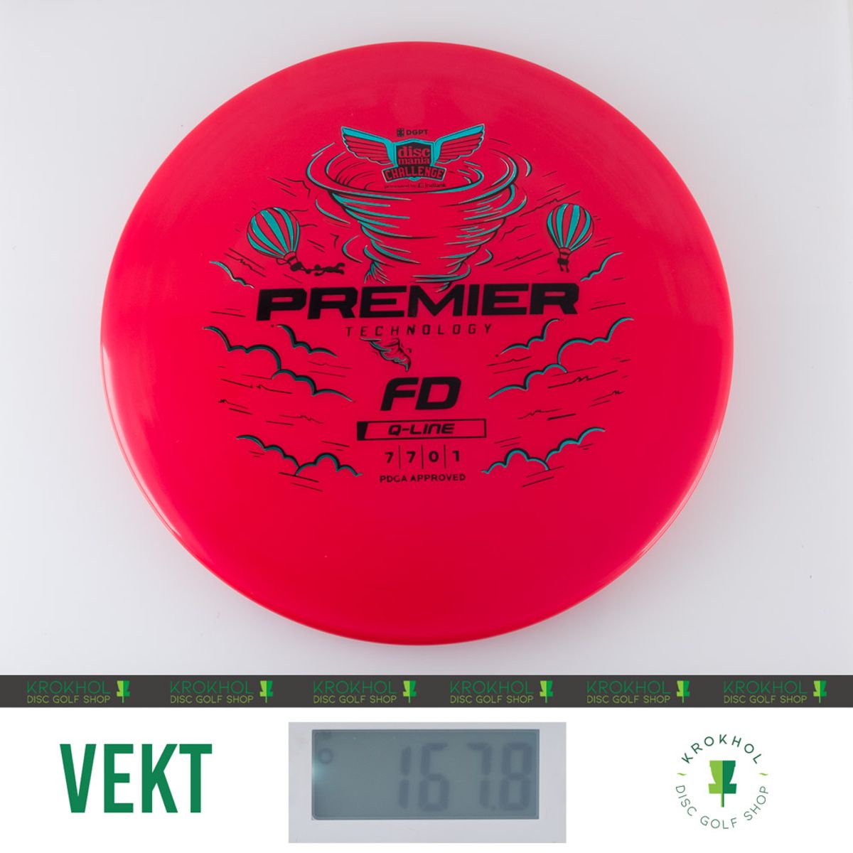 Q-Line Premier FD - Discmania Challenge Fundraiser