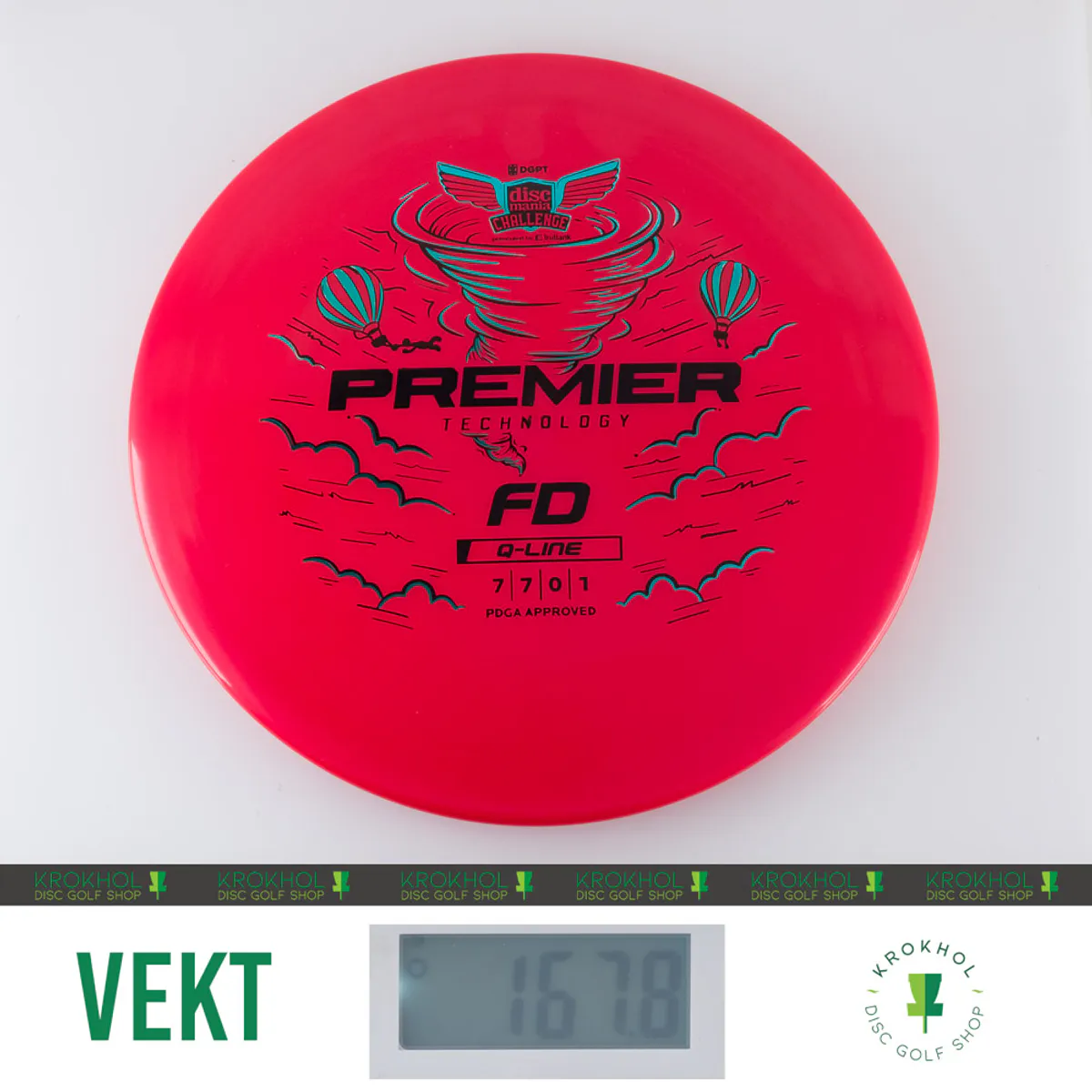 Q-Line Premier FD - Discmania Challenge Fundraiser