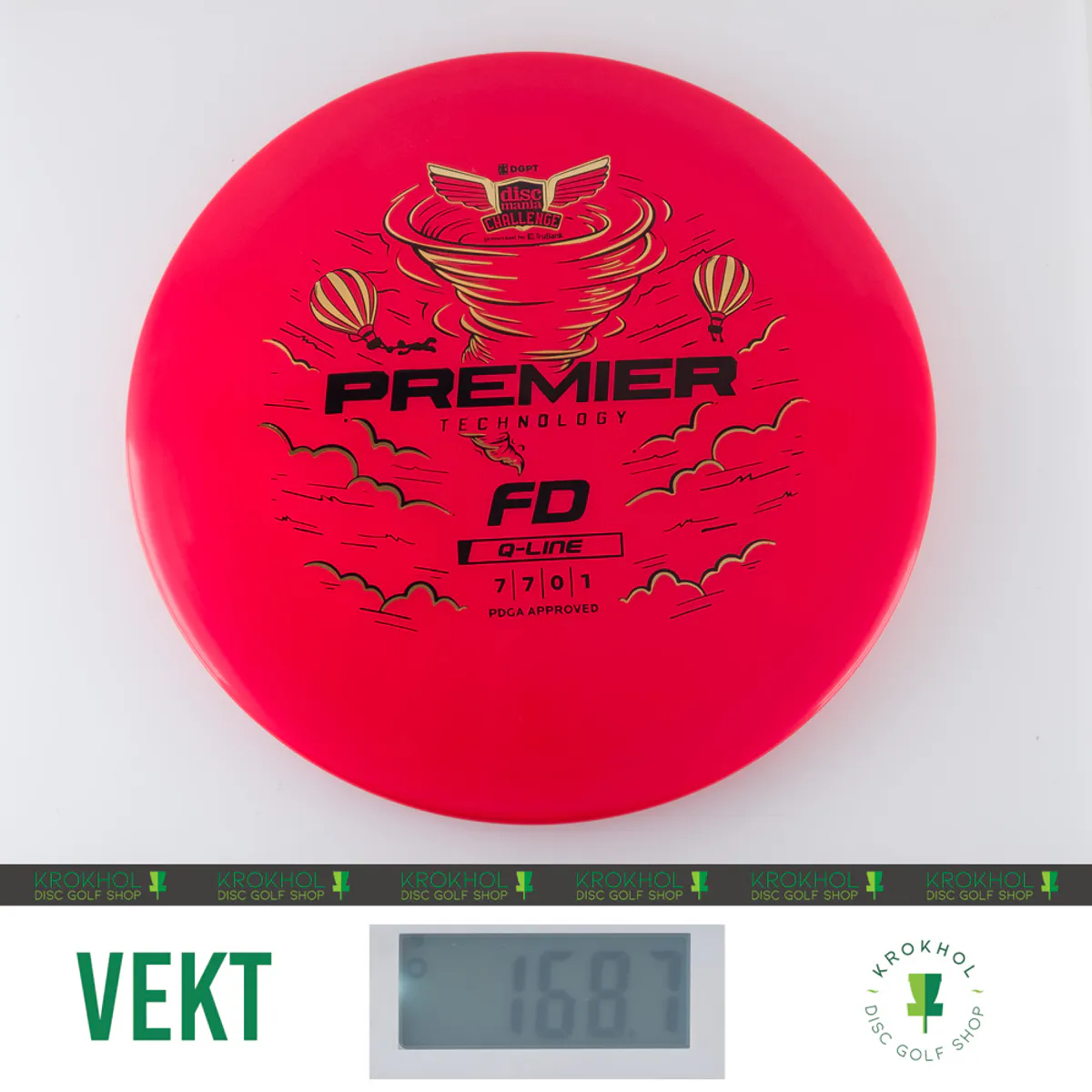 Q-Line Premier FD - Discmania Challenge Fundraiser