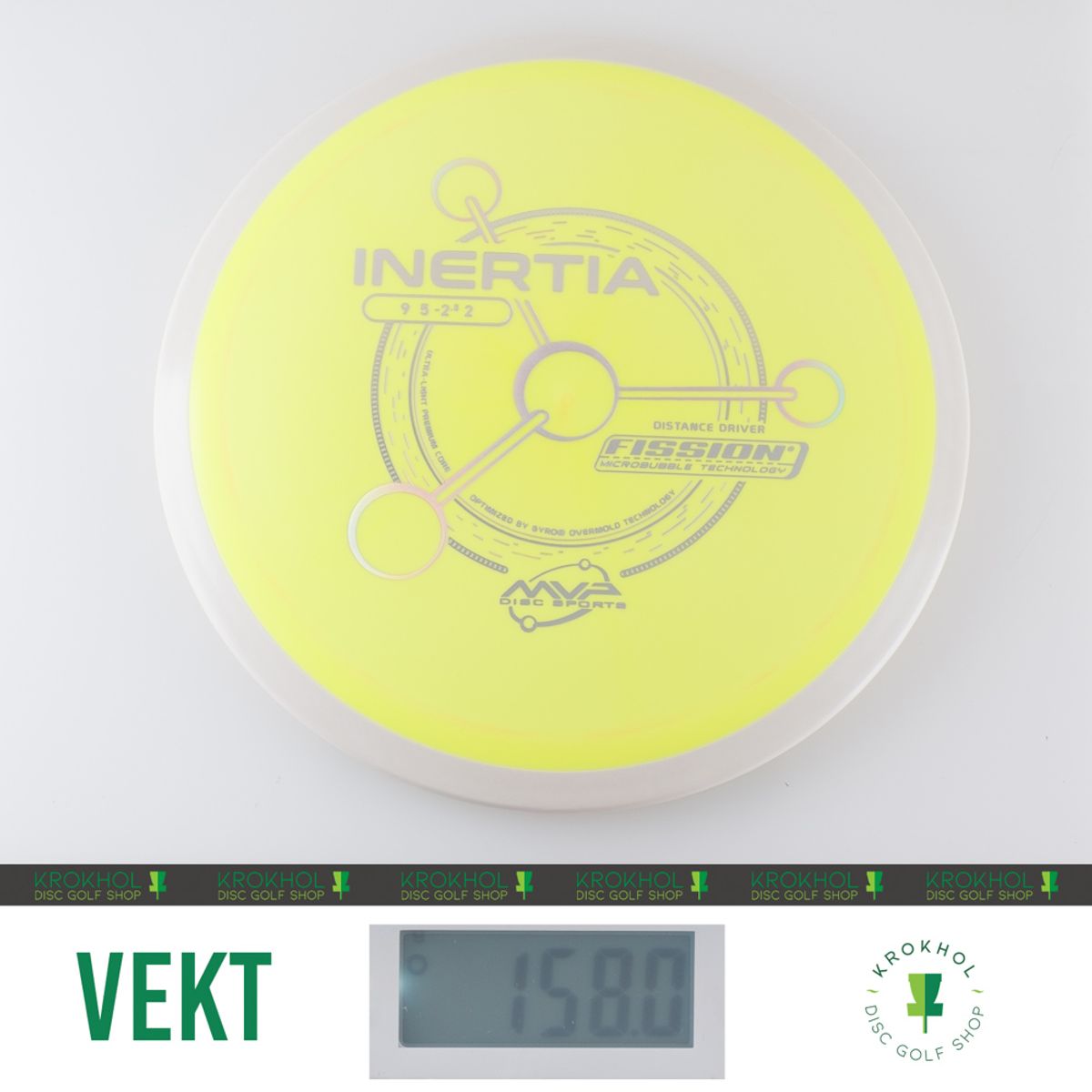 MVP Fission Inertia Distance Driver | Krokhol DGS - Krokhol Disc