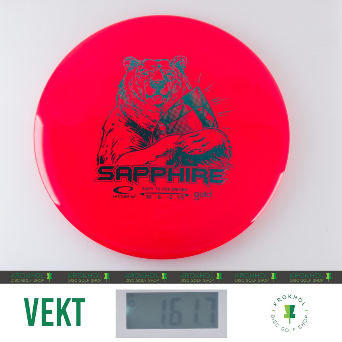 Latitude 64 Gold Sapphire - Distance Driver - Krokhol Disc Golf Shop