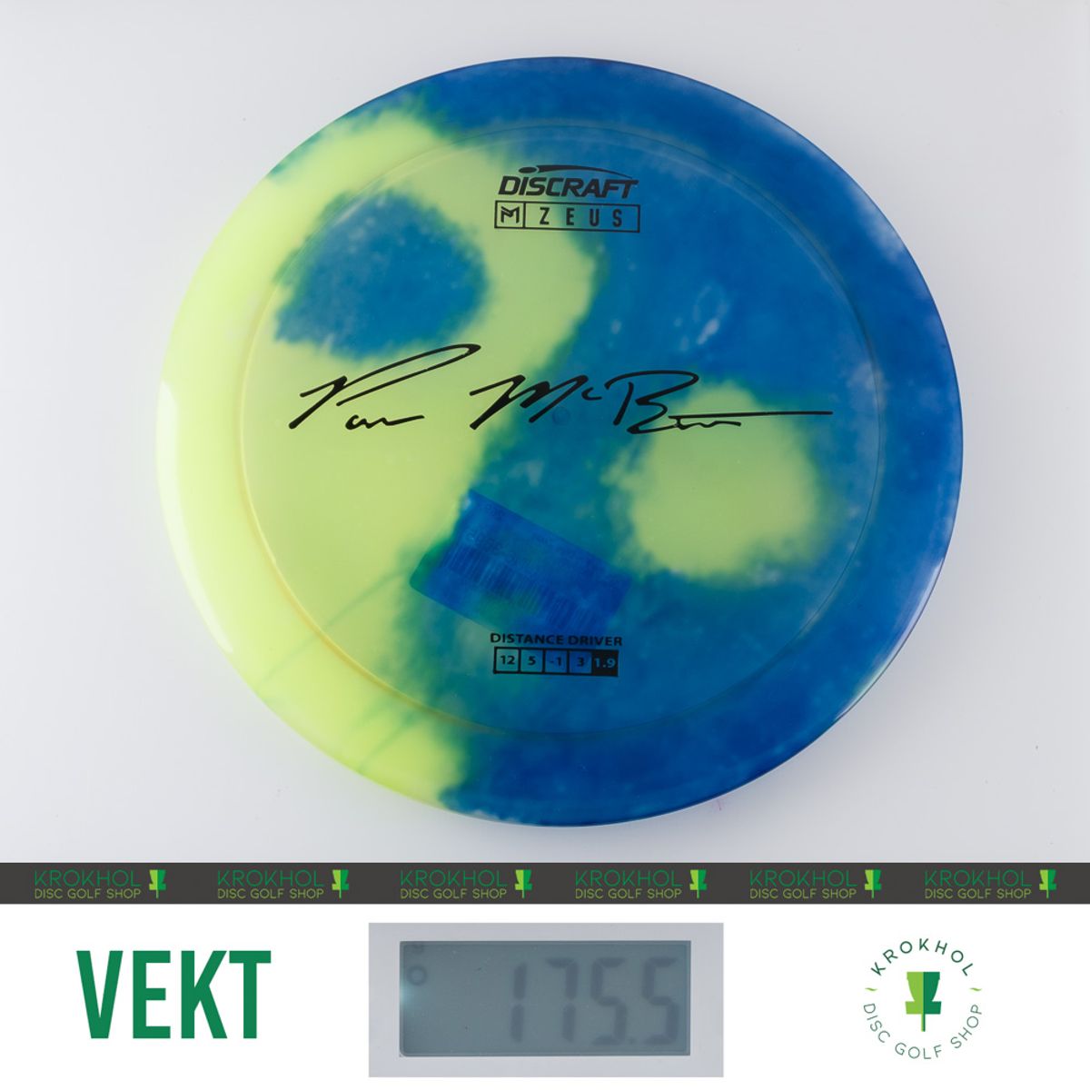 Z Line Fly Dye Zeus - Paul McBeth