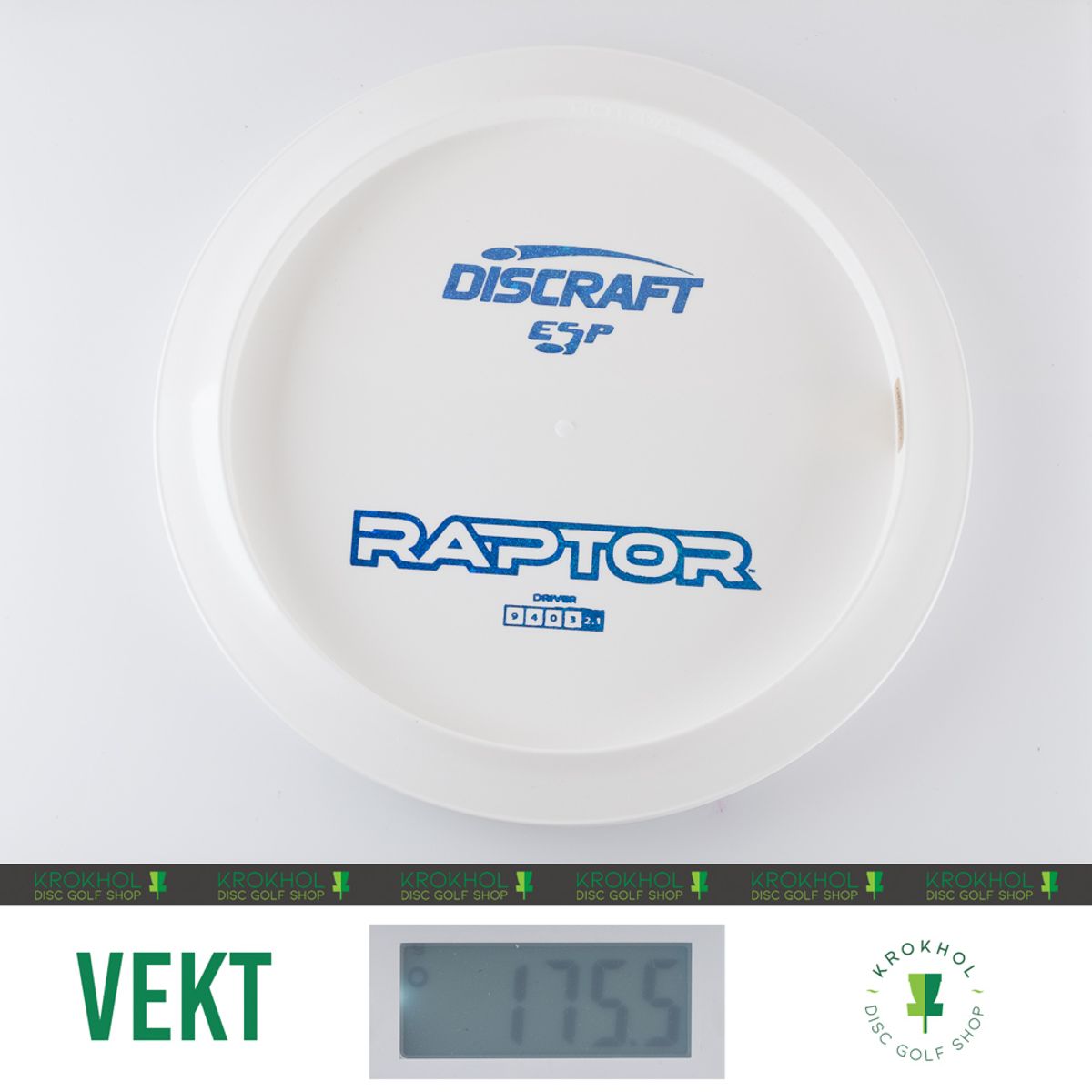 ESP Raptor - Solid White Bottom Stamp