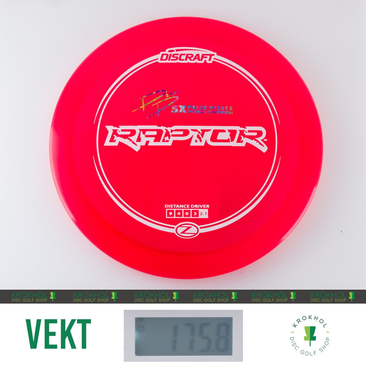 Z Line Raptor - Overstabil driver | Krokhol DGS - Krokhol Disc