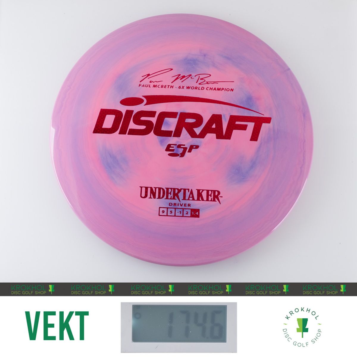 ESP Undertaker - Paul McBeth Signature Series