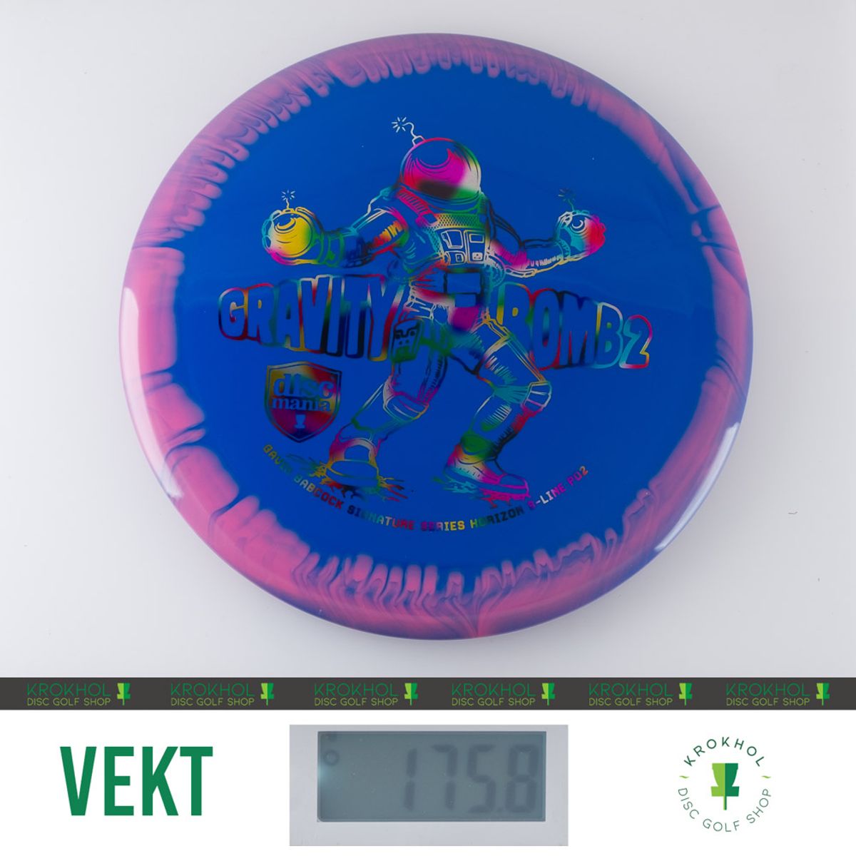 Horizon S-Line PD2 - Overstabil Distance Driver - Krokhol Disc