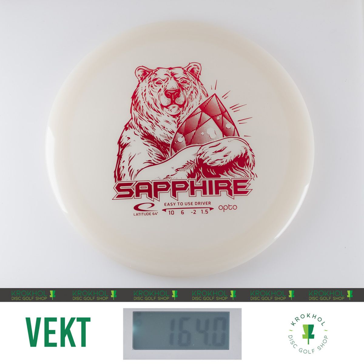 Latitude 64 Opto Sapphire - Distance Driver - Krokhol Disc Golf Shop