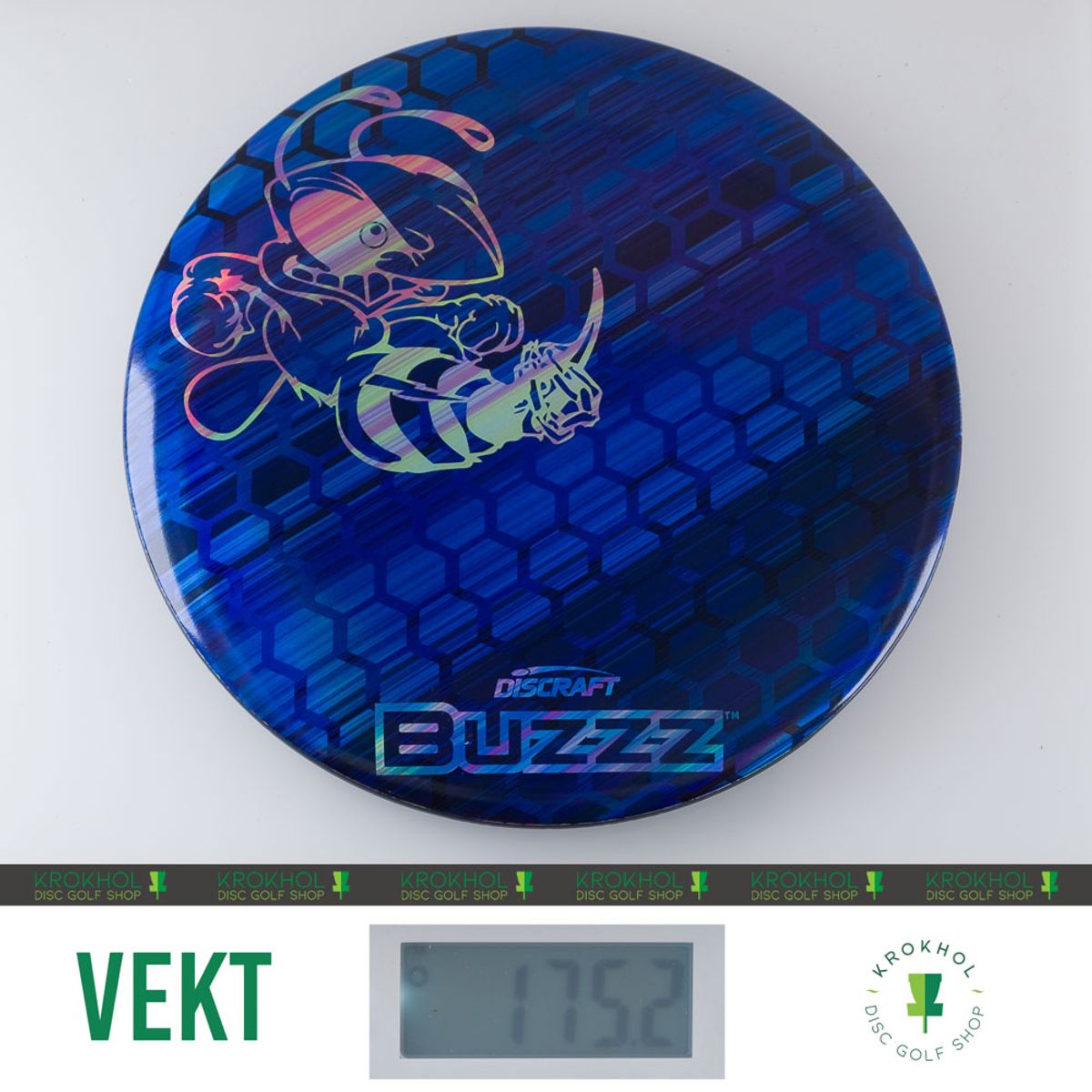 ESP Full Foil SuperColor Buzzz Honeycomb - Silver Buzzz Stamp