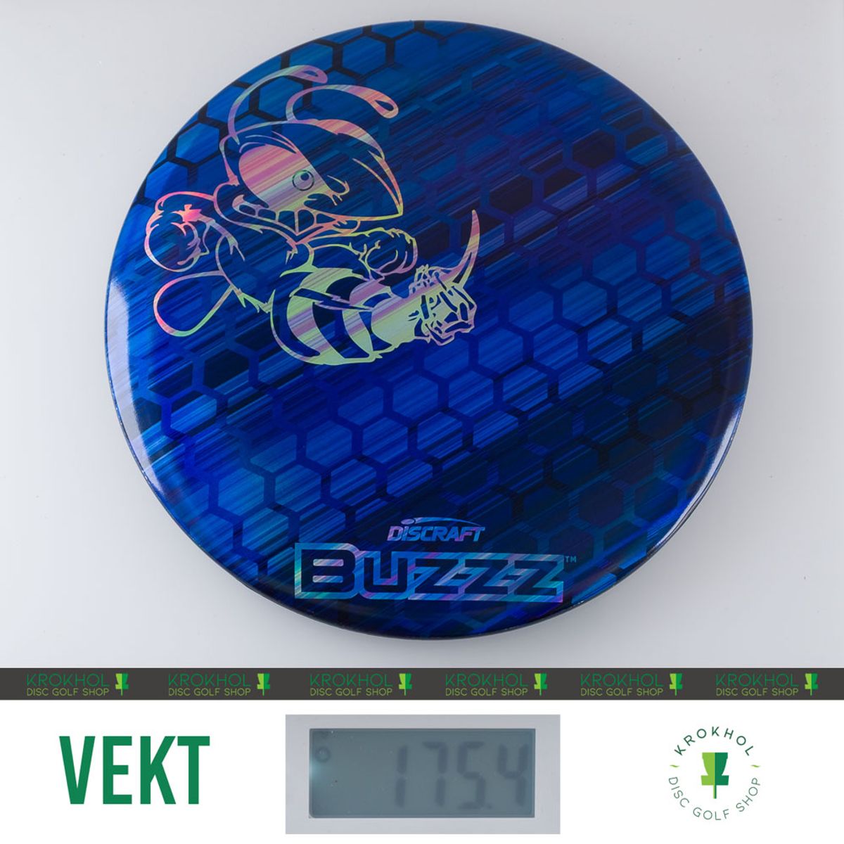 ESP Full Foil SuperColor Buzzz Honeycomb - Silver Buzzz Stamp
