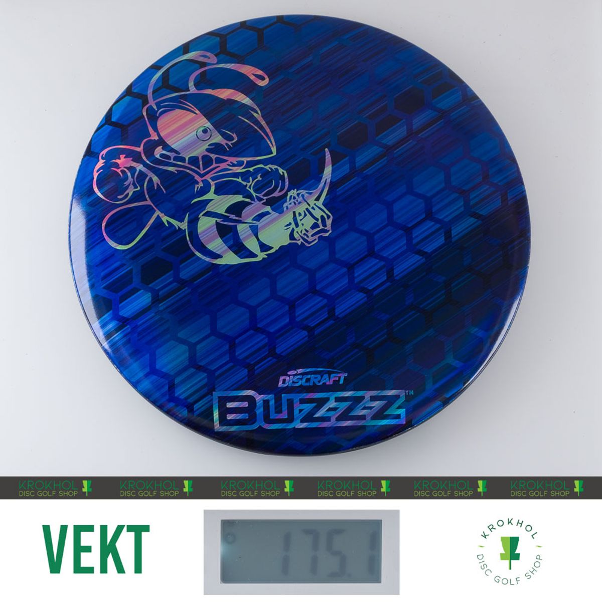 ESP Full Foil SuperColor Buzzz Honeycomb - Silver Buzzz Stamp