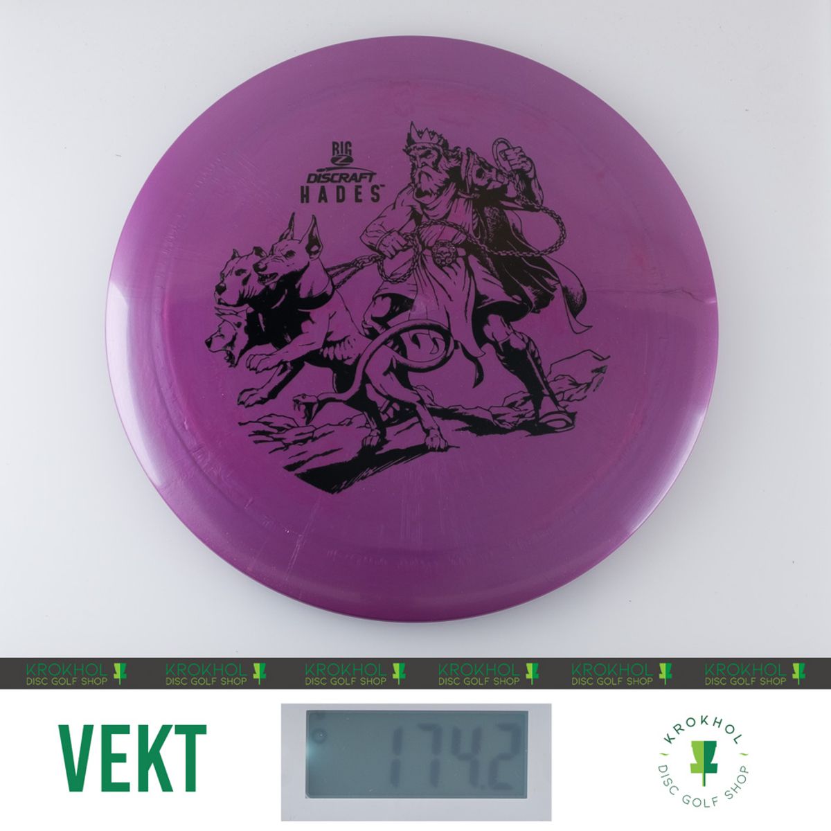 Big Z Hades fra Discraft - Krokhol Disc Golf Shop