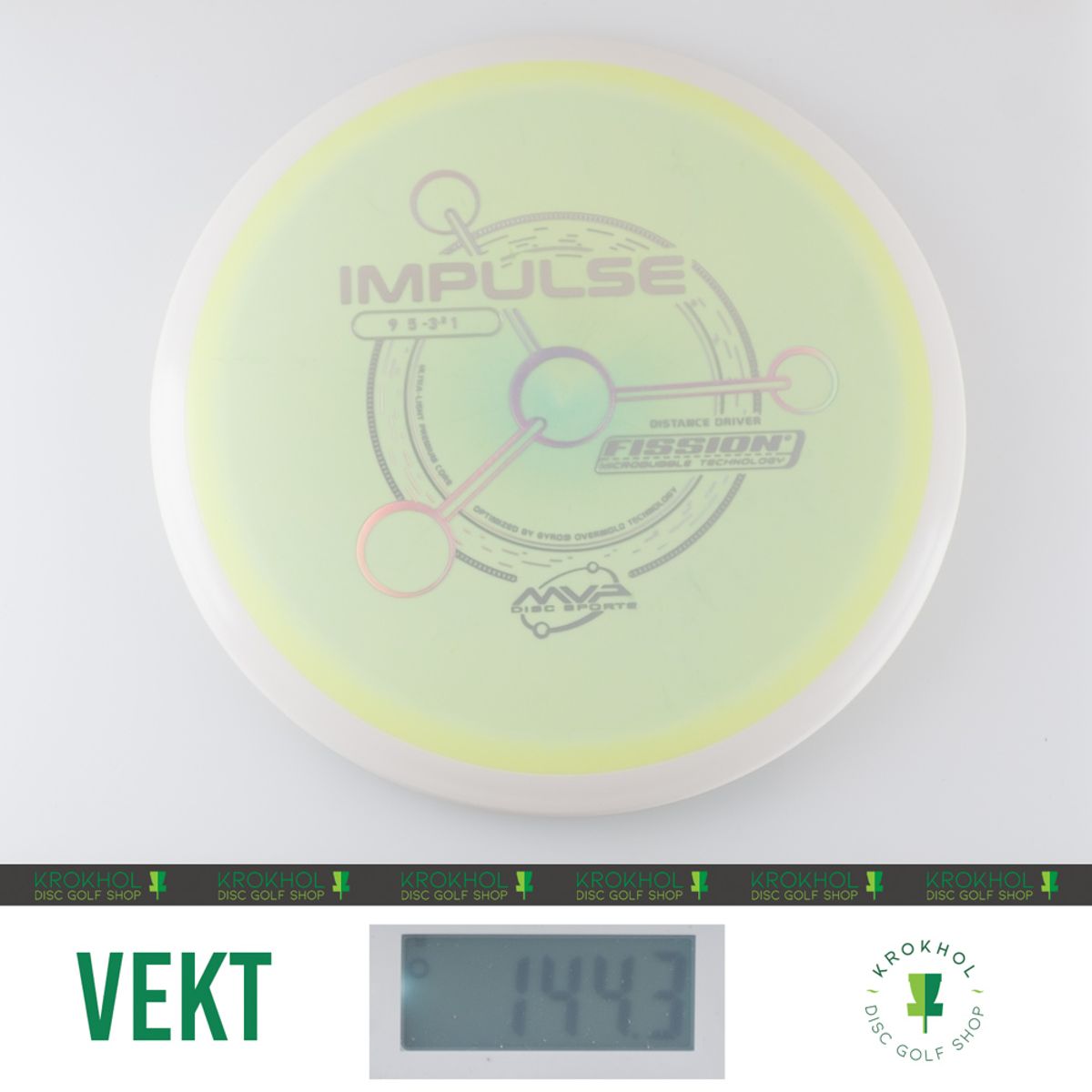 MVP Fission Impulse - Understabil driver - Krokhol Disc Golf Shop