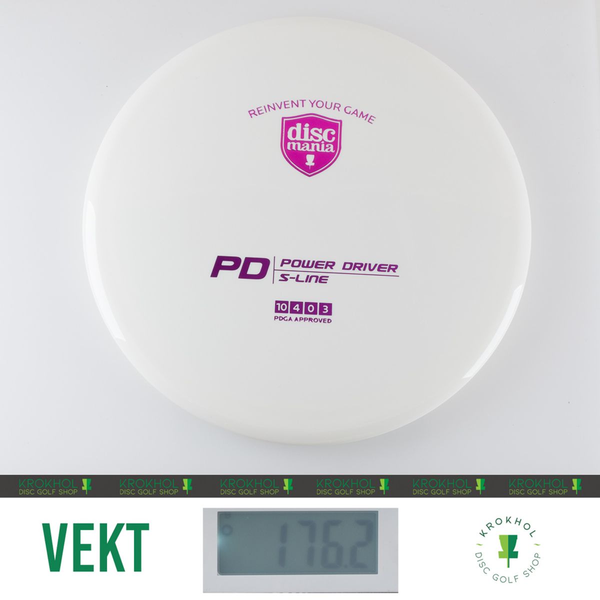 Discmania S-Line PD - Control Driver - Krokhol Disc Golf Shop
