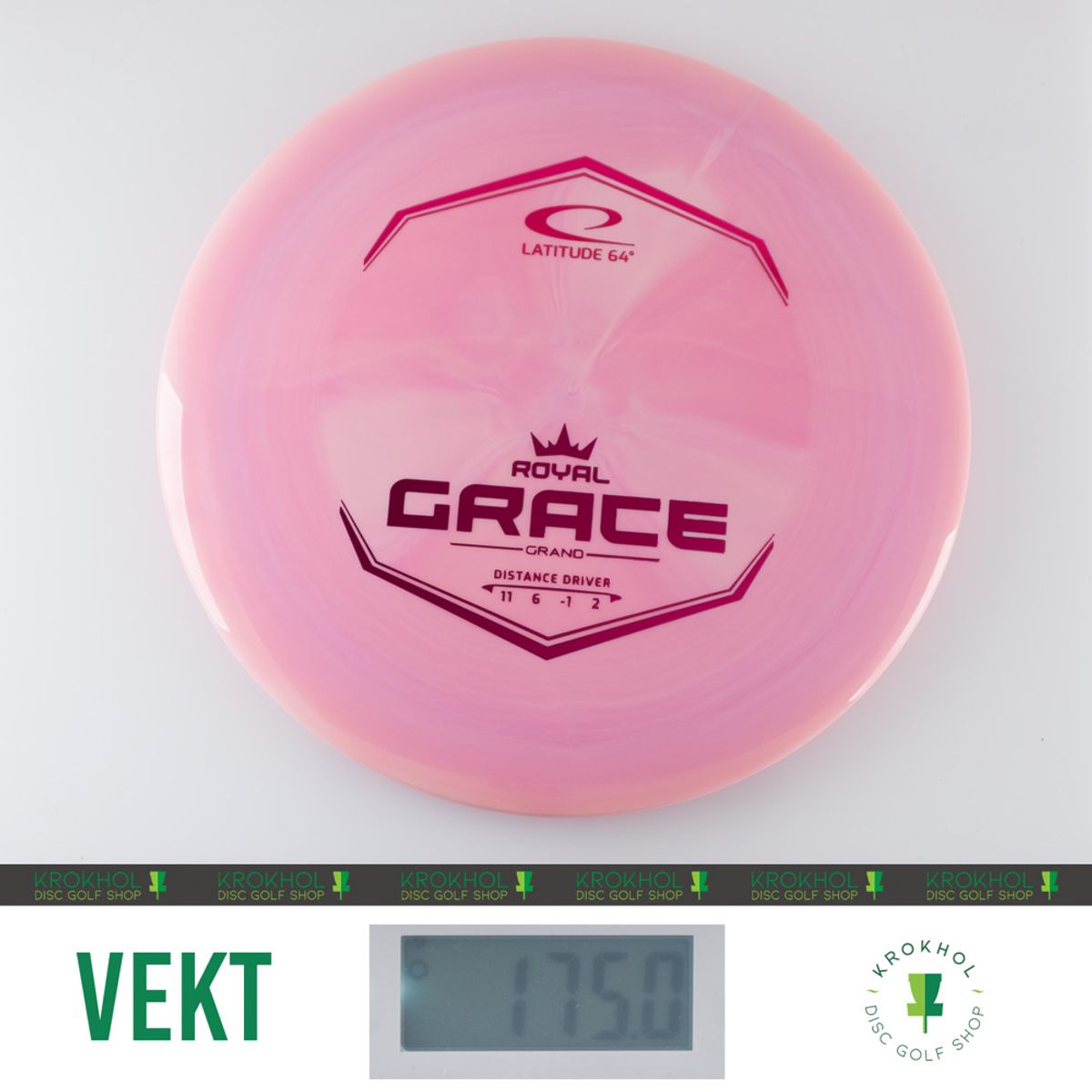 Latitude 64 Grand Grace - Distance Driver - Krokhol Disc Golf Shop