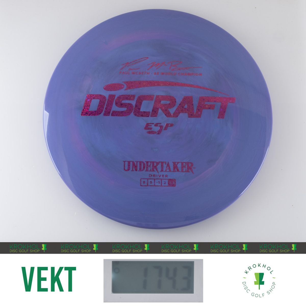 ESP Undertaker - Paul McBeth Signature Series