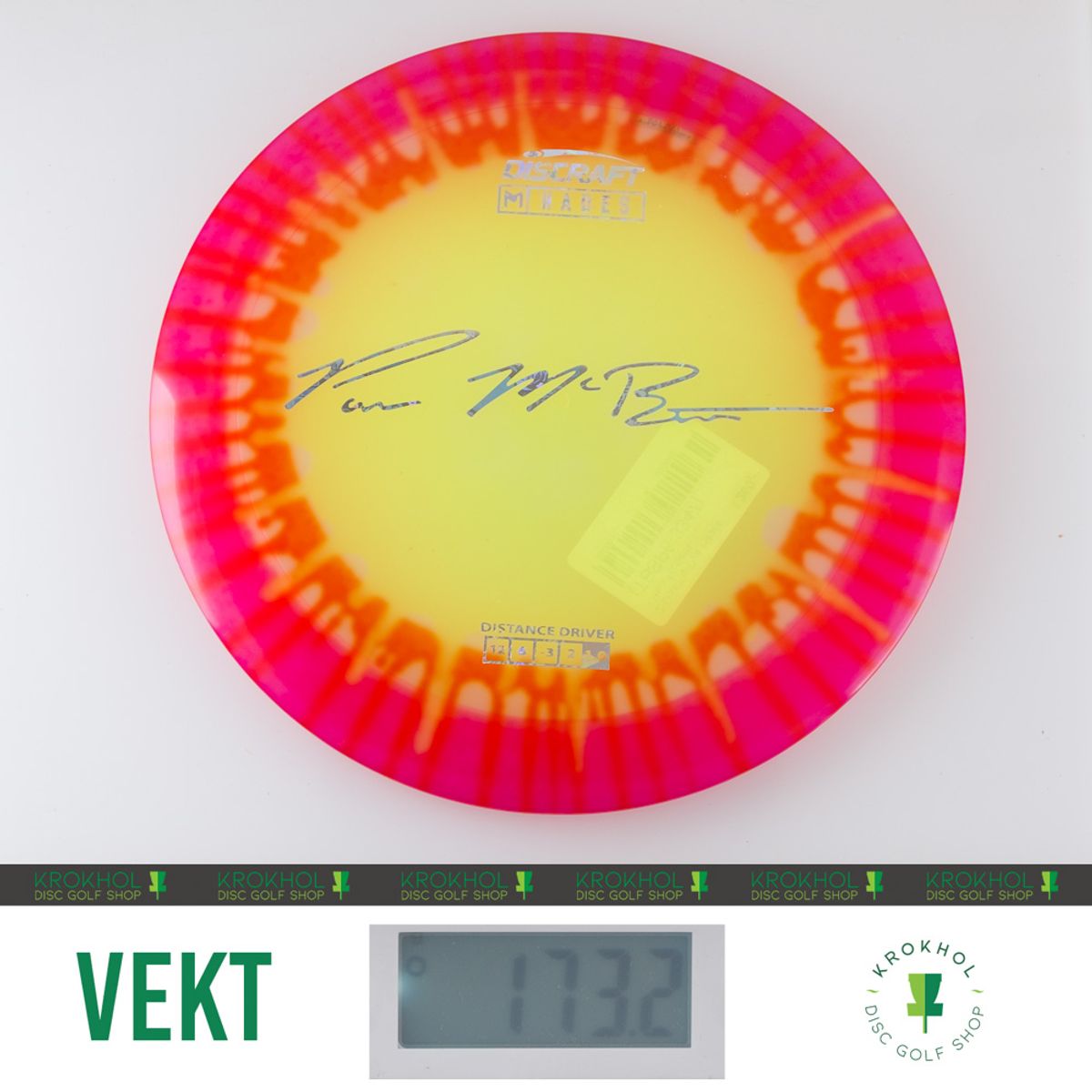 Paul McBeth Z Line Fly Dye Hades - Distance Driver - Krokhol Disc