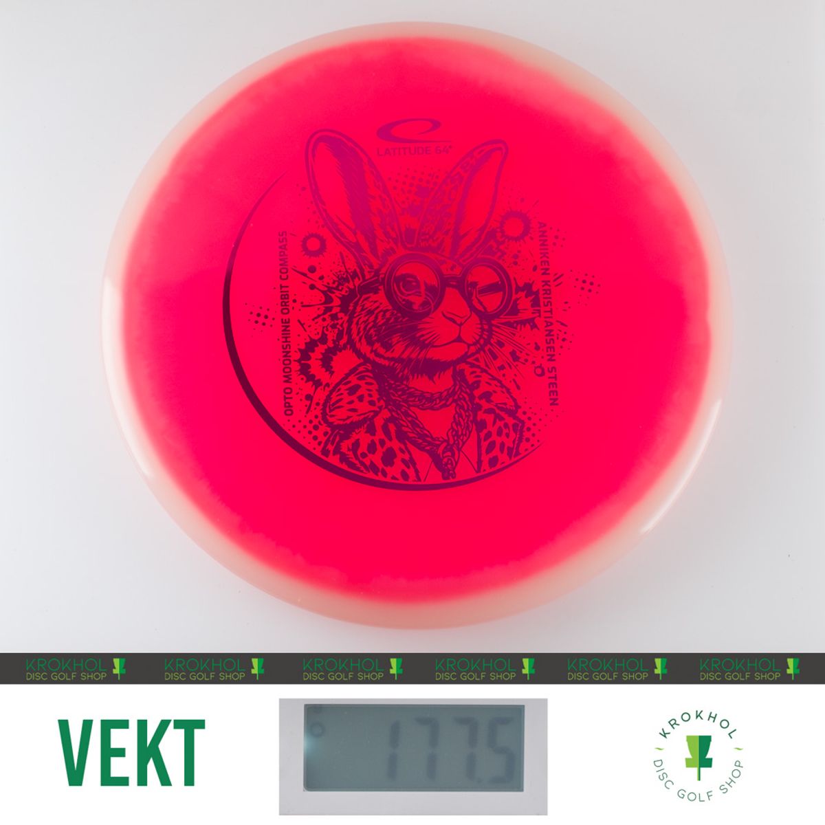 Opto Orbit Moonshine Glow Compass - Anniken K. Steen