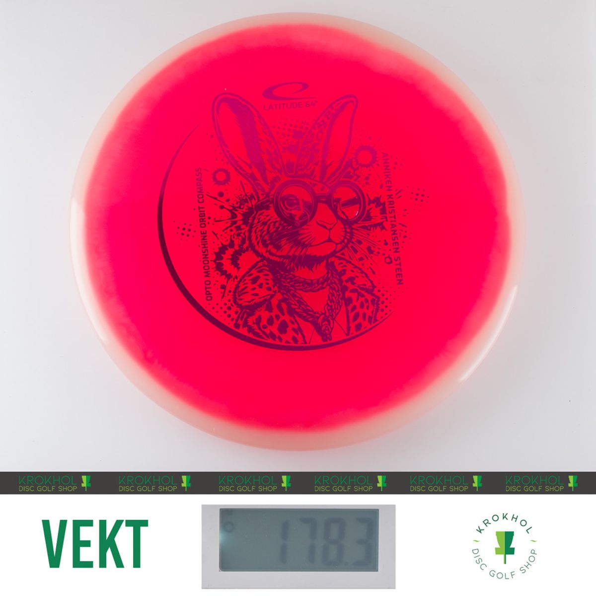 Opto Orbit Moonshine Glow Compass - Anniken K. Steen