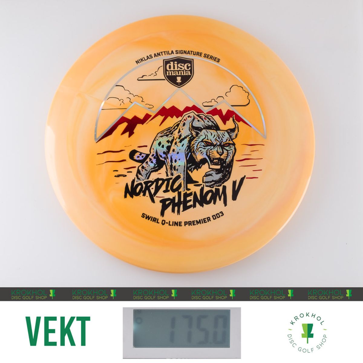 Swirl Q-Line Premier DD3 - Niklas Anttila Signature Series