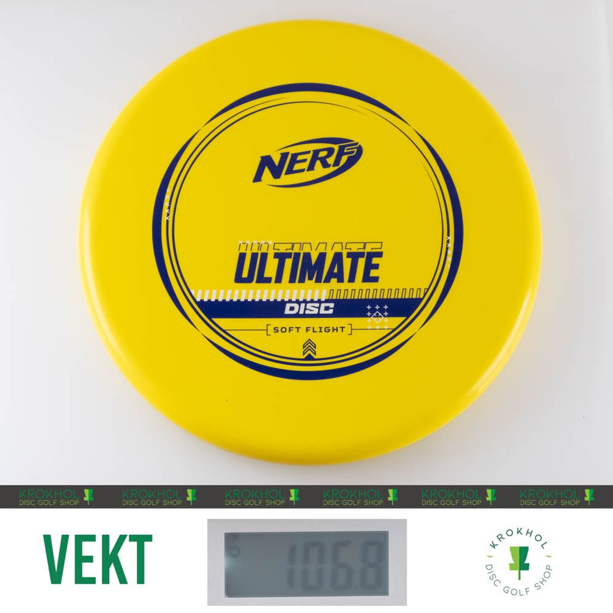 NERF Soft Flight Ultimate Disc