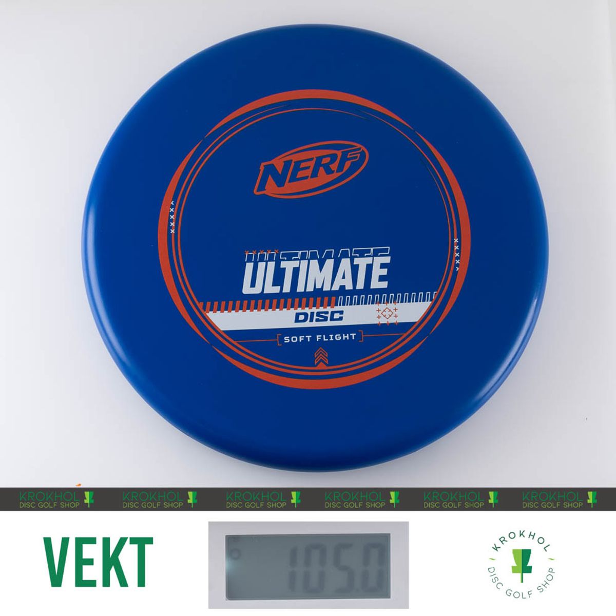 NERF Soft Flight Ultimate Disc