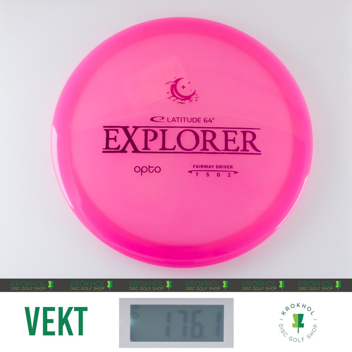 Opto Moonshine Explorer - Fairway Driver - Krokhol Disc Golf Shop