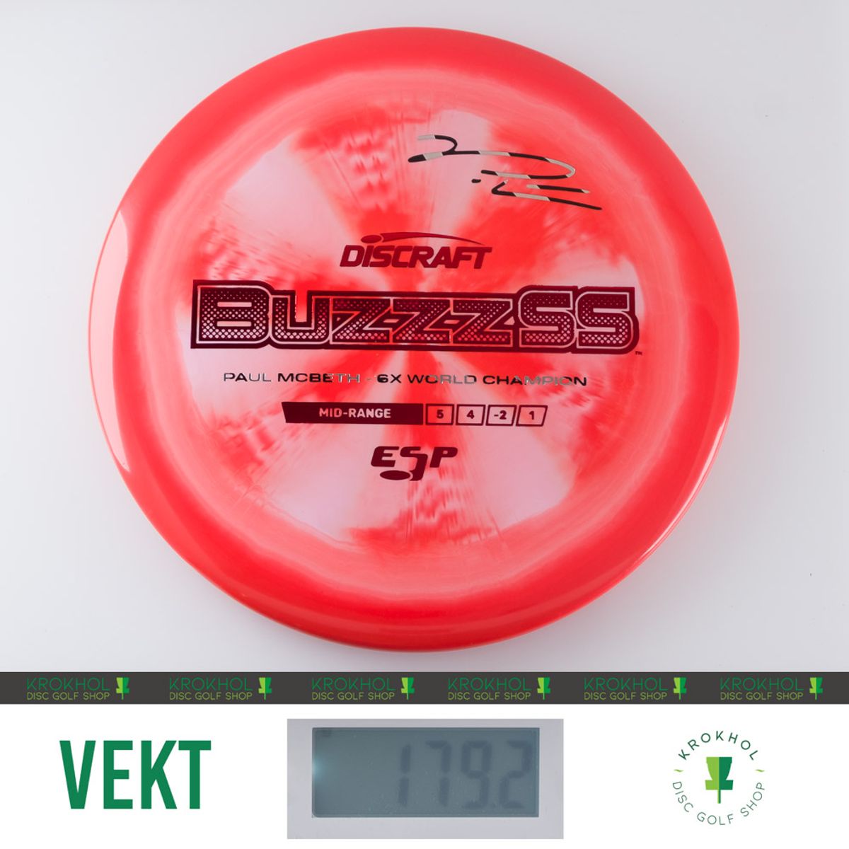 ESP Buzzz SS - Paul McBeth 6x World Champion